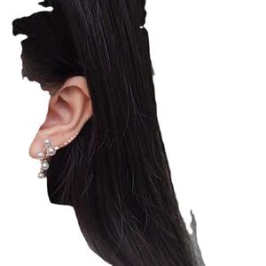 S925 Silver DIY Pearl Accessory <b>Earrings</b> for Women 2-3mm Beads & 21842 Hollow <b>Holders</b> for Multiple Beads 21842 - Product Image 4