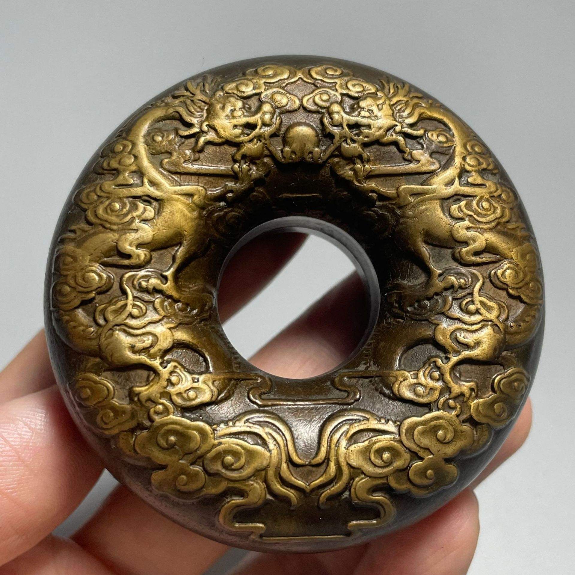 En forme de tigre cloche/médecine cloche/cuivre cloche trompette trois