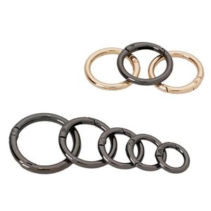 75Mm 100Mm 125Mm Metal Safety Adjustable Small <b>Bag</b> Handle <b>Lock</b> Decoration Clasp Ring Type Hardware Accessories for Purse Handbag - Product Image 2