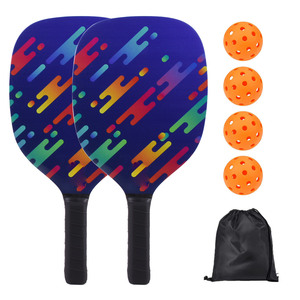 Raquettes de pickleball Maicca, forme standard, bois de peuplier, antidérapantes, sports de plein air, divertissement - Product Image 3