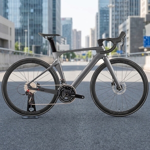 Bicicleta de <span class=keywords><strong>Carretera</strong></span> R10pro de Fibra de Carbono 700C <span class=keywords><strong>Shimano</strong></span> <span class=keywords><strong>105</strong></span> 22 Velocidades 9.3KG Ligera Aerodinámica con Frenos de Disco - Product Image 1