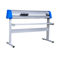 Plotter de corte de vinilo Yinghe de 4 pies con cámara Signmaster Local Warehouse 48 ''película de PU automática 1200G máquina de corte de contorno