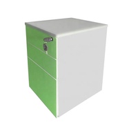 MFC — meuble de rangement à 3 tiroirs, verrouillage à clé mobile sur socle, armoire de remplissage en bois, pour bureau, nouveauté
