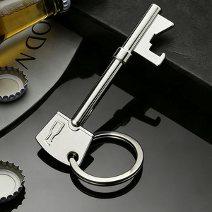 Apribottiglie Economico Minimalista a Forma di Bottiglia <span class=keywords><strong>in</strong></span> Acciaio Inox, <span class=keywords><strong>Portachiavi</strong></span> Creativo per Bar e Casa - Product Image 2