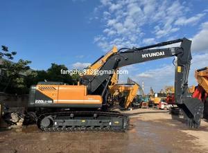 Excavatrice sur pneus Hyundai 220 d'origine coréenne, modèle importé haute puissance 220-9s, 22 tonnes, garantie 1 an en vente - Product Image 3