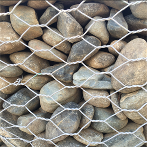 PVC Kaplı Tel Örgü 80x100 mm Altıgen Delikli Gabion Duvar Sepeti Taş Gabion Örgüsü Eğimli Arazi İnşaatı İçin - Product Image 5
