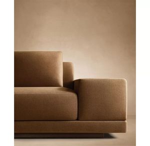 Sofás Modernos para Sala de Estar con Diseño Italiano, Estructura de Madera Maciza, Forma de L, Brazo Izquierdo y Derecho, Muebles para el Hogar - Product Image 5