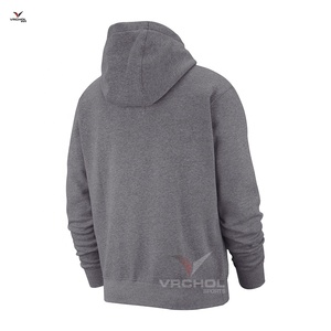 Vente en gros de pulls chauds en coton de haute qualité pour hommes, sweats à capuche imprimés personnalisés avec logo brodé, motif solide, anti-rétrécissement, grande taille - Product Image 4