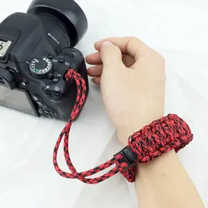 2020 Hot Sale Digital Camera Strap Camera Wrist Strap Hand Grip Paracord Braided Wristband for Nikon Canon Sony Pentax DSLR