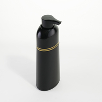 Bouteilles en plastique PP de 400 ml en gros avec pompe doseuse pour teinture capillaire et shampoing, en stock, pompe double compartiment pour lotion et teinture capillaire
