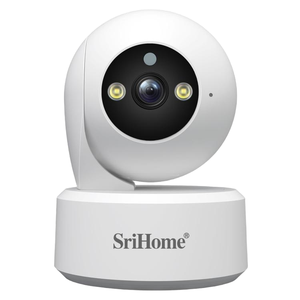 Caméra IP mini-bullet <span class=keywords><strong>SriHome</strong></span> SH064 8MP HD à double sens de communication, capteur CMOS, prise en charge de la carte mémoire, vision nocturne, résistante aux intempéries, design le plus récent - Product Image 2