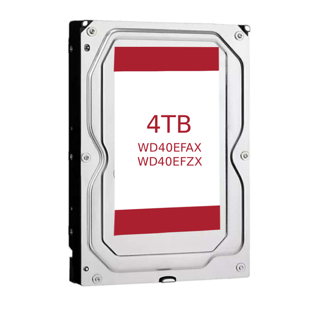 4TB WD40EFZX WD40EFAX 3.5 Inch 5400rpm 128MB Cache SATA NAS Internal CMR Hard Drive Private Cloud Storage HDD