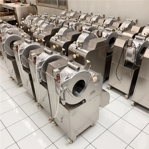 Machine commerciale entièrement automatique pour couper en dés les fruits, légumes et <span class=keywords><strong>poulet</strong></span>, idéale pour les radis, <span class=keywords><strong>pommes</strong></span> <span class=keywords><strong>de</strong></span> <span class=keywords><strong>terre</strong></span>, <span class=keywords><strong>champignons</strong></span> et gingembre - Product Image 3