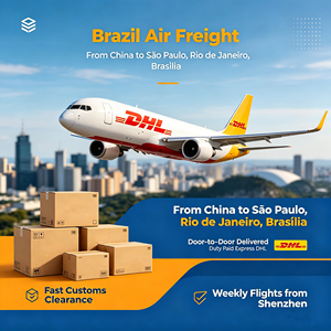 Fret aérien Brésil Chine vers São Paulo Rio de Janeiro Brasilia DDP Porte à Porte Express DHL - Product Image 1