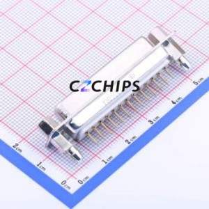 Z-SUBDPCF5171092 D-Sub/VGA Connector Through hole Component (THT) Connector Female 25P Through Hole 2 - Product Image 2