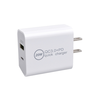 <strong>Best</strong> Selling EU US 20W Fast Charging Adapter <strong>Portable</strong> Dual Ports Type C Wall <strong>Charger</strong> for <strong>iPhone</strong> 12 <strong>13</strong> 14 Samsung PD 3.0 Function - Product Image 1