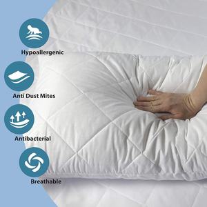 맞춤형 모던 저자극성 통기성 목 지지대 대체 호텔 퀼트 베개 - Product Image 3