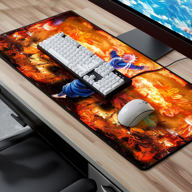 Custom Branded Design Extended Cartoon Anime Eco-Friendly Pad Logo Blank Sublimation Waterproof XXL Large Mouse Pad Gaming
