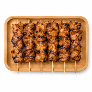 Brochetas <span class=keywords><strong>de</strong></span> <span class=keywords><strong>Pollo</strong></span> Asado al Carbón - <span class=keywords><strong>Pollo</strong></span> Frito Congelado y Aperitivos para Fiestas para Exportadores, Yakitori <span class=keywords><strong>de</strong></span> Muslo <span class=keywords><strong>de</strong></span> <span class=keywords><strong>Pollo</strong></span> Jugoso - Product Image 1