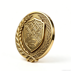 Moneda Conmemorativa Personalizada de Aleación de Zinc Fundida a Presión de Doble Cara, Premio Corporativo y Moneda Coleccionable - Product Image 3