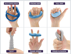 Pâte de thérapie sensorielle souple de 2 oz, codée par couleur, en paquet individuel, pour exercices résistifs en thérapie ocupatoire et soulagement du stress - Product Image 4