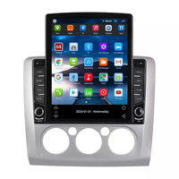 Système de navigation GPS pour voiture 9,7 pouces pour Ford Focus 2 Mk 2 2004-2011 Écran IPS Bluetooth FM CarPlay sans fil Stéréo multimédia