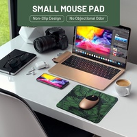 Tapis de souris personnalisé antidérapant pour gamer avec repose-poignet en microfibre, base en caoutchouc, 220x180mm, petit tapis d'ordinateur pour la maison et le bureau