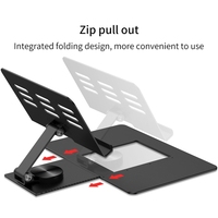 Kombo Keyboard dan Mouse Nirkabel untuk Samsung Galaxy Z Fold5, Penyangga Lipat dengan Pena GKK