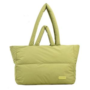 Sac fourre-tout matelassé tendance pour femme, sac à bandoulière oversize, sac à main gonflé léger pour voyage - Product Image 3