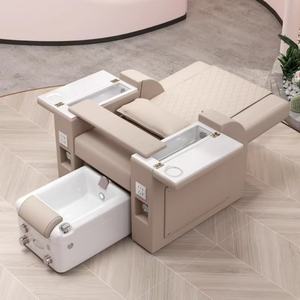 Sillones de Pedicura de Lujo, Muebles de Spa, Sillones de Pedicura con Pestañas, Sofá de Masaje de Pedicura Eléctrico Todo en Uno - Product Image 5