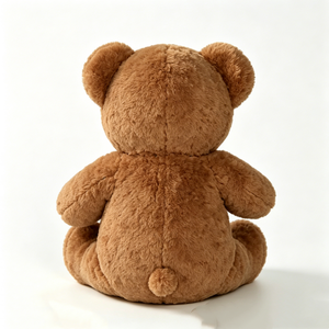 Customized Brown teddy <b>bear</b> gift for kids, <b>Cute</b> brown teddy <b>bear</b> for baby shower, Neutral teddy <b>bear</b> gift for adults Brown stuff - Product Image 2