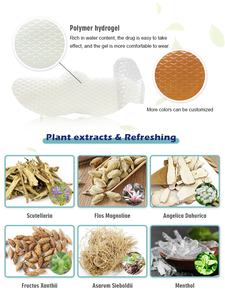 แพทช์จมูกอุดอู้สำหรับคัดจมูกจามจมูกคันและน้ำมูกไหลจมูกเย็นแผ่นแปะจมูก - Product Image 5