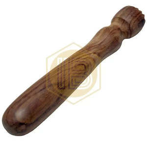 Mortaio con manico in legno di Sheesham - Product Image 3