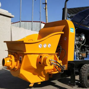 Bomba de Concreto Portátil Mini Personalizable ZLIN con Motor Diésel, Productividad de 20 M/H, Alcance Vertical de 80 m para Transporte de Concreto a Pequeña Escala - Product Image 4