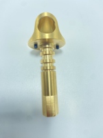 Actionneur rotatif CNC en acier inoxydable/laiton usiné avec une tolérance de 0,01 mm