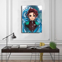 Affiche lenticulaire 3D à effet de basculement, 1500 designs pour décoration murale, affiche de film, impression numérique, décoration murale d'anime, affiche encadrée