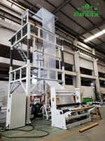 Ensemble de machine de soufflage de film LDPE de sacs imprimés en plastique de 1500 à 2500mm