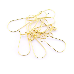 Ganci per orecchini Ilan 0,7x20 mm color oro per la creazione di gioielli - Product Image 1