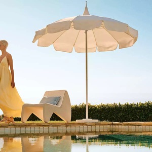 Best Price Large Outdoor Commercial Aluminum <b>Windproof</b> Durable Folding Arm Retractable Patio <b>Umbrella</b> for Hotels Restaurants - Product Image 3