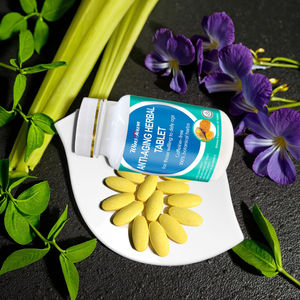 อาหารเสริมเพื่อสุขภาพ60นับเม็ดสมุนไพรต่อต้านริ้วรอยจากพฤกษศาสตร์ปราศจากคาเฟอีน - Product Image 5