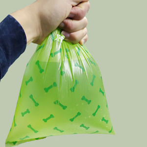 ถุงขยะปากแบนแบบใช้แล้วทิ้งทำจากแป้งข้าวโพดที่มีกลิ่นหอมของส้ม - Product Image 2