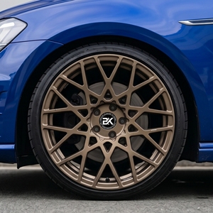 Jantes Bku 5X112 pour <span class=keywords><strong>Volkswagen</strong></span> <span class=keywords><strong>Golf</strong></span> <span class=keywords><strong>R</strong></span> GTI Mk8 Mk7 Mk6 Hot Hatch 18 19 <span class=keywords><strong>20</strong></span> pouces, jantes forgées sur mesure en bronze monobloc, tuning - Product Image 1