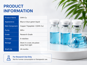 Suero en Polvo Liofilizado con Péptidos de Cobre GHK-Cu para Renovación e Hidratación de la Piel - Product Image 2