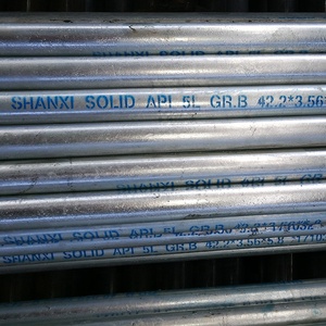 Vật Liệu Xây Dựng ASTM A120 BS1387 Q345 ERW Ống Thép Mạ Kẽm Nhúng Nóng - Product Image 4