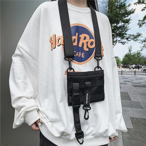Grote Capaciteit Waterdichte Nylon Streetwear Verwijderbare Mannen Vrouwen Crossbody Borst <span class=keywords><strong>Rig</strong></span> Tas Voor Kamperen - Product Image 3