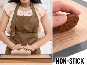 Meilleur tapis <span class=keywords><strong>de</strong></span> gril promotionnel personnalisé en silicone allemand <span class=keywords><strong>Feuille</strong></span> <span class=keywords><strong>de</strong></span> cuisson réutilisable antiadhésive Doublure <span class=keywords><strong>de</strong></span> four Outils <span class=keywords><strong>de</strong></span> cuisson pour la pâtisserie - Product Image 2