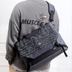 Borsa per Laptop da Donna, Borsa a Tracolla in Pelle PU Impermeabile, Grande Capacità, Borsa Messenger per Studenti, Borsa da Postino per Laptop 13-16 Pollici - Product Image 1