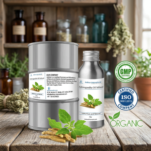 Aethon International น้ำมัน ashwagandha infused 1Ltr น้ำมันบำรุงผิวออร์แกนิกสำหรับทุกสภาพผิว - Product Image 5