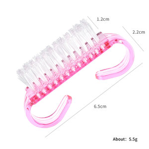 Brosse de nettoyage pour ongles en fibre plastique au design unique en corne de taureau, avec services d'étiquetage privé - Product Image 5