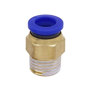 High Quality Pneumatic Air Tube Fittings Male NPT Thread <b>Quick</b> <b>Connector</b> Air Line <b>Quick</b> Connect Straight Male Pneumatic Fittings - Product Image 3